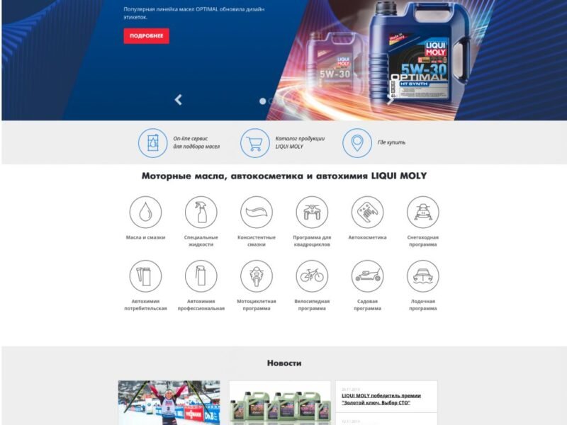 Liqui Moly — SEO for the Russian Market