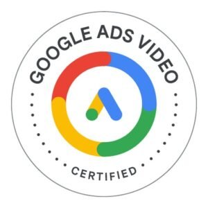 Google Ads Video certification seal
