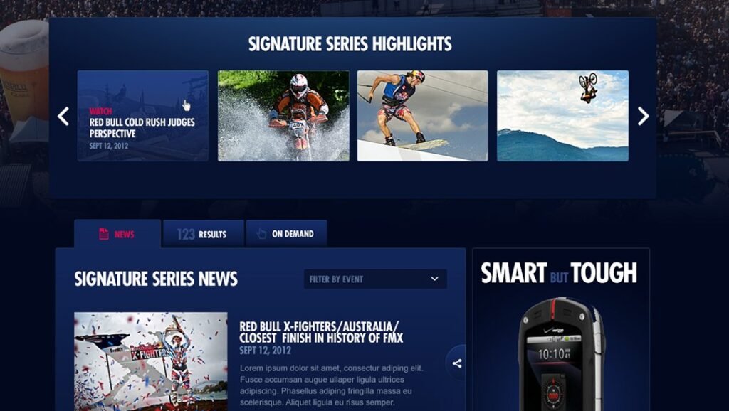 Red Bull Signature Series — highlights and news